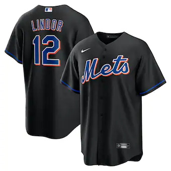 mens nike francisco lindor black new york mets 2022 alt_002